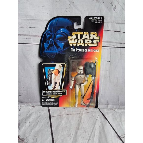 Kenner Star Wars Power Of The Force Sand Trooper 3.75in Action Figure 90s New - Picture 1 of 5